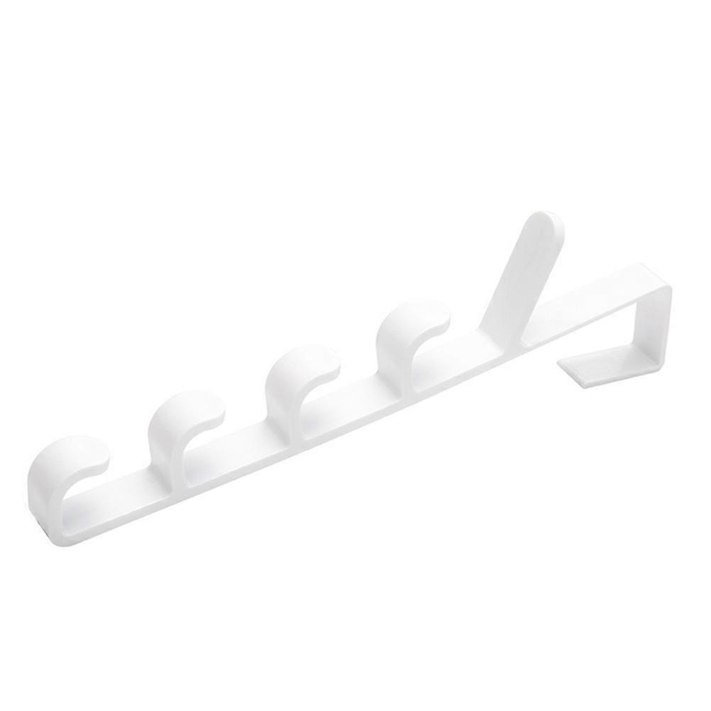 Multifunctional Hooks 3Pcs White Towel Hooks for Hanging Clothes Designed to Maximize Space Usage