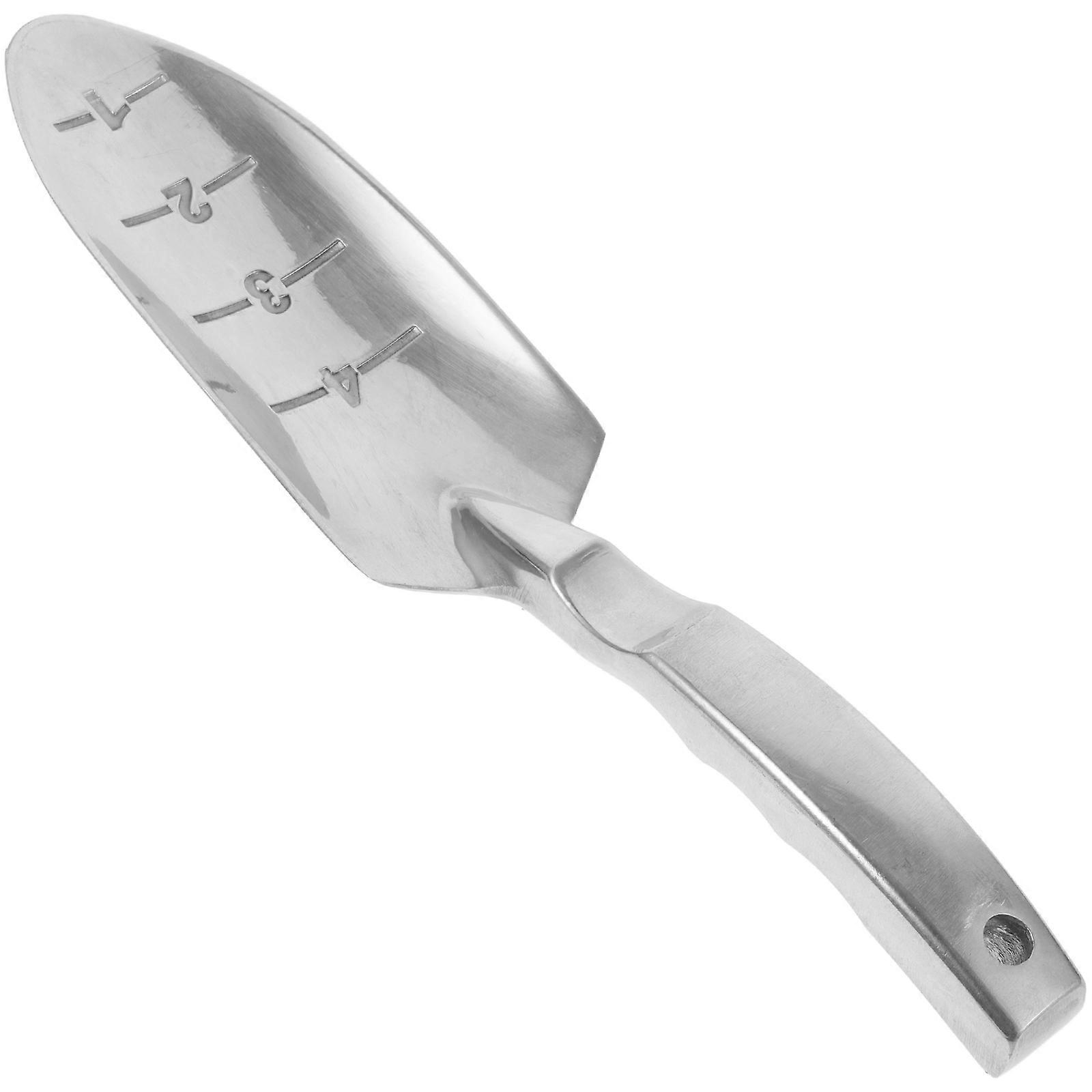 Durable Aluminum Alloy Garden for Planting and Digging Easily Fit in Backpack Lightweight Design Silver