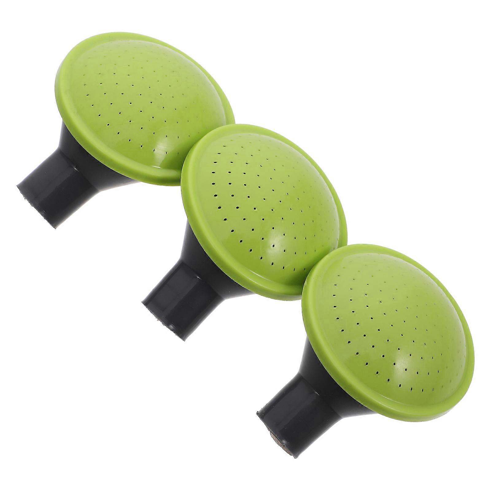 3pcs Replacement Garden Watering Can Nozzle Shower Heads for Efficient Plant Watering, Durable & Easy to Attach Spout