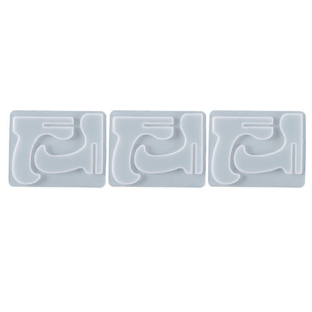 Mold Accessories Diy Molds For Crafts Storage Rack Function Simple Design For Diy Lovers And New Learners 3Pcs