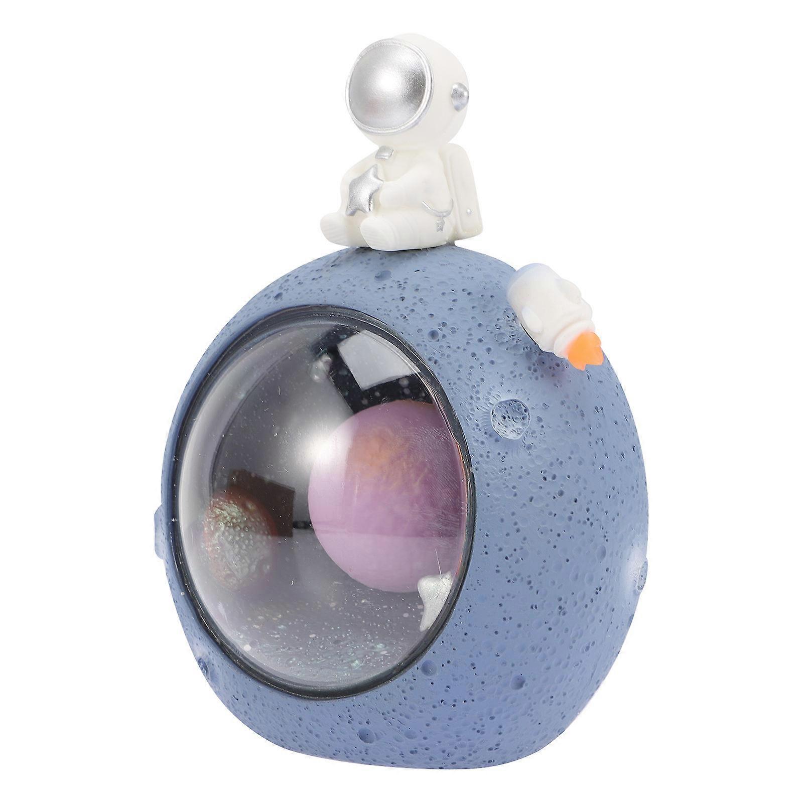 Astronaut Lamp Bedside Night Light Space Resin Ornament