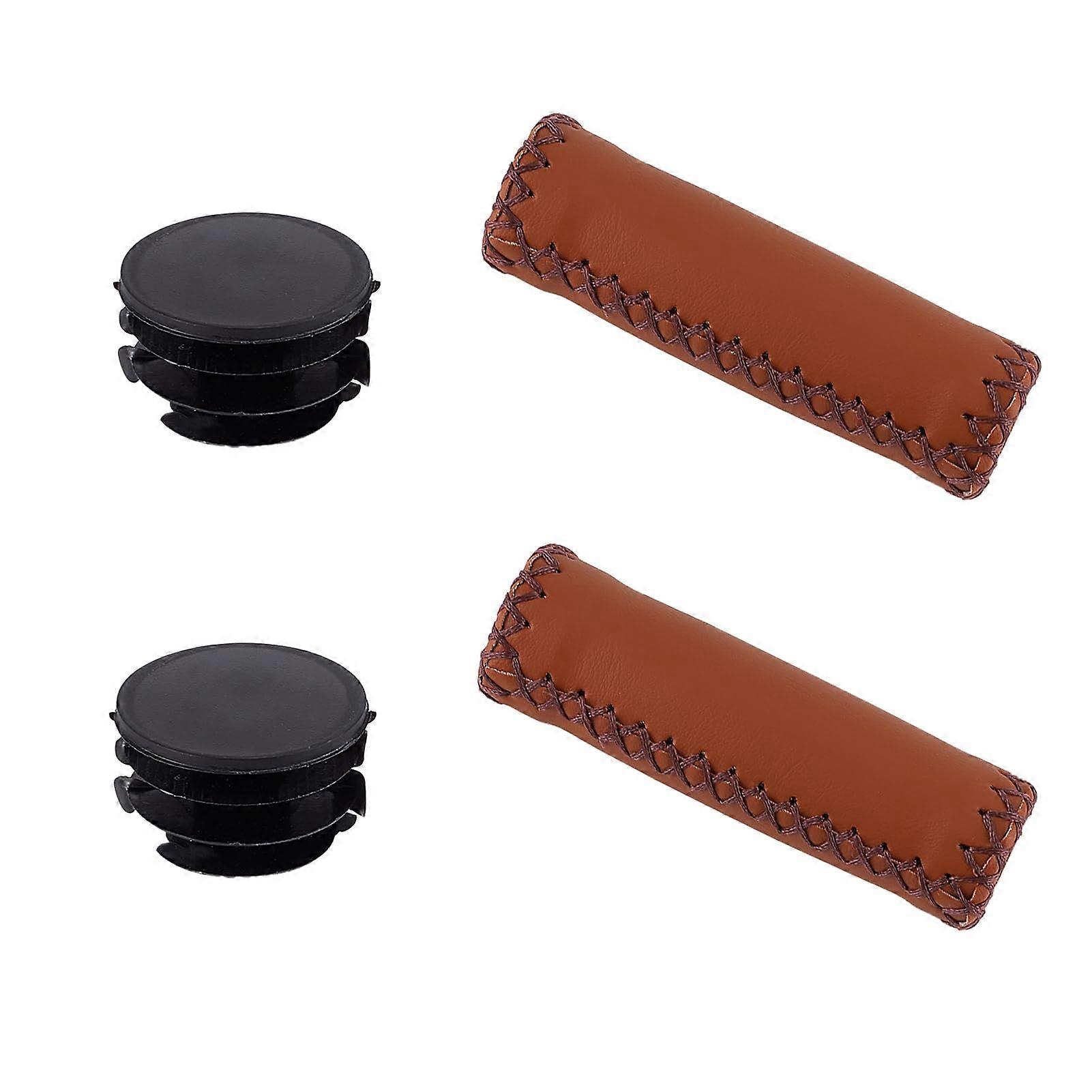 Fahrradlenkergriffe Non-Slip PU Handlebar Grips Set Replacement Bicycle Grips Universal Fit For Most Bikes