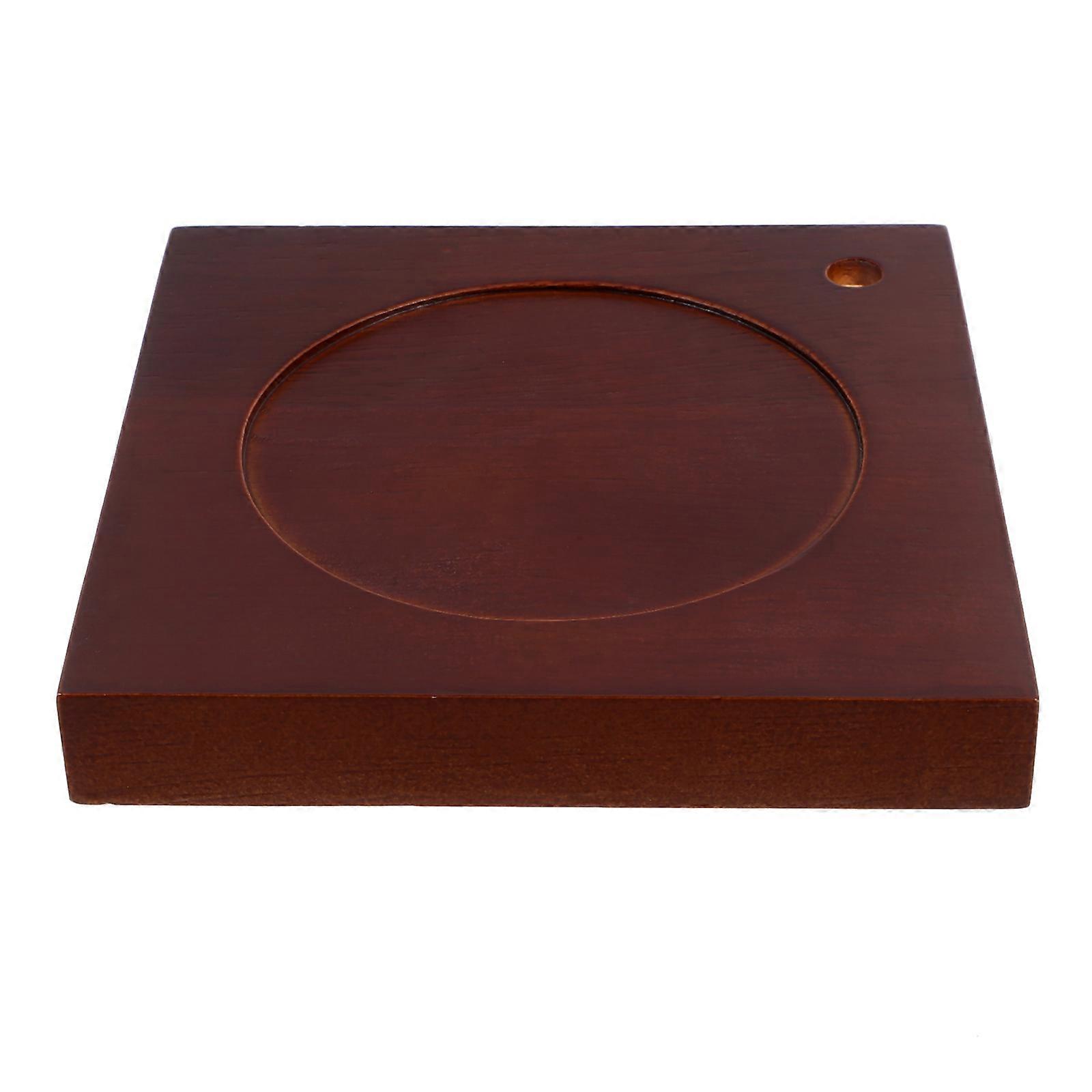 Decorative Table Lamp Base For Bedroom Home Wax Melting Application Dark Brown 1 Piece