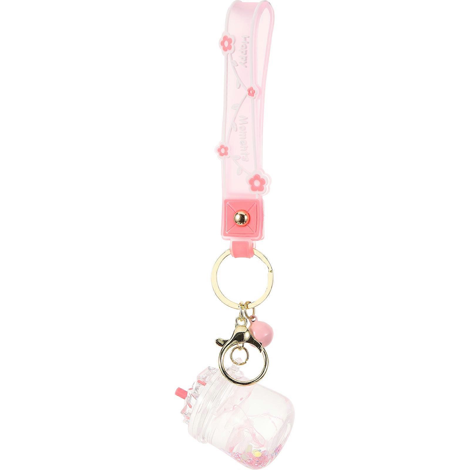 Cool Keychains Hanging Design Mini Cup Keychain Charms For Cell Phone Car Key Christmas 1Set