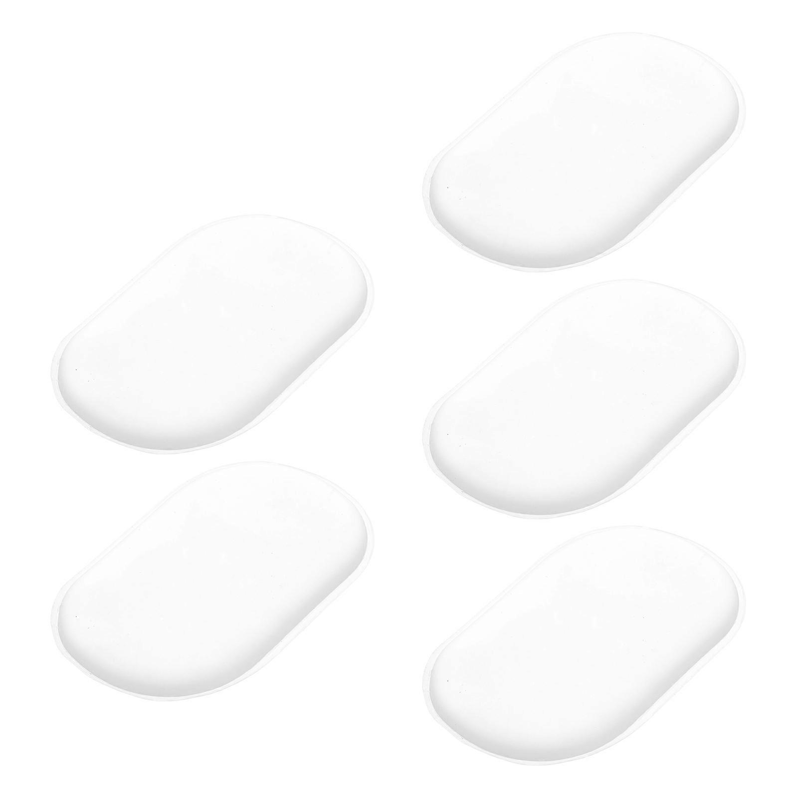Makeup Pads Sponge Leaf Shape Soft Texture Foundation Application for Women 6.50X4.00X0.50cm No Product Absorption 5Pcs