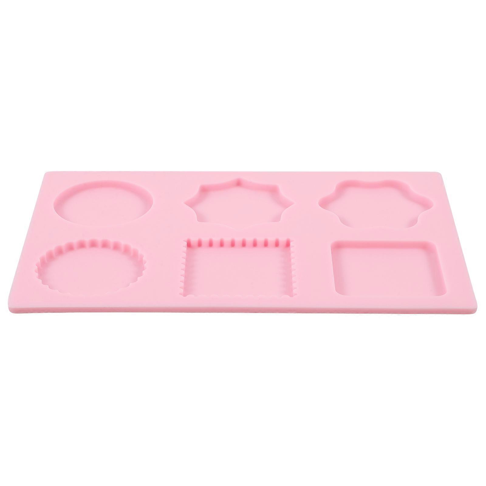 DIY Wax Sealing Mold with Silicone Pad for Making Unique Seals and Invitation Cards 10x15cm Pink