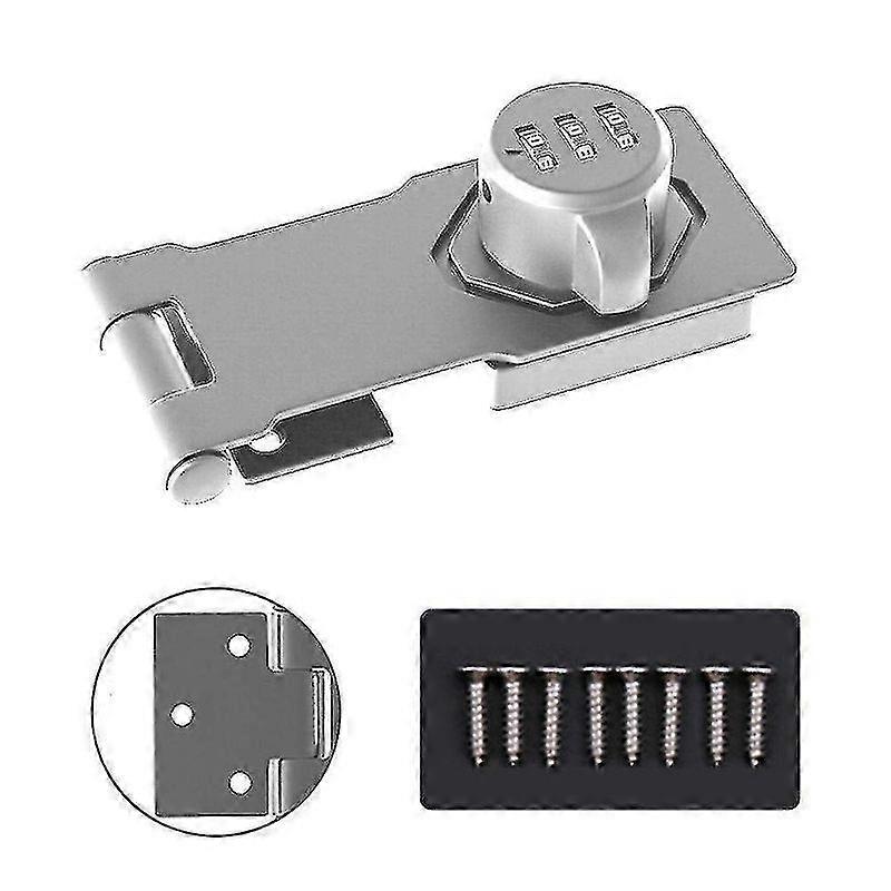 Cabinet Door Code Lock Free Punching Refrigerator Lock Anti-theft Drawer Lock