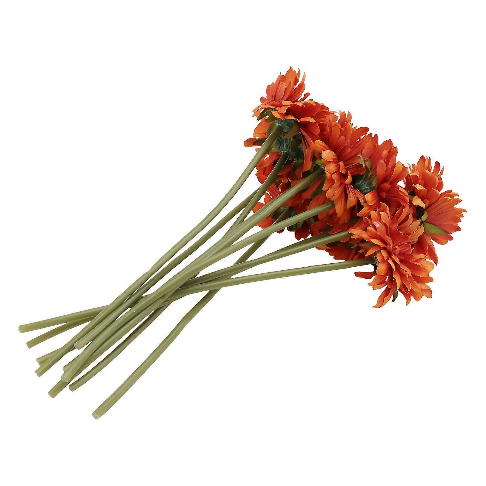 Multi Artificial Bouquet for Decorating Made of Fabric Premium Lifelike Plants Easy to Pcs
