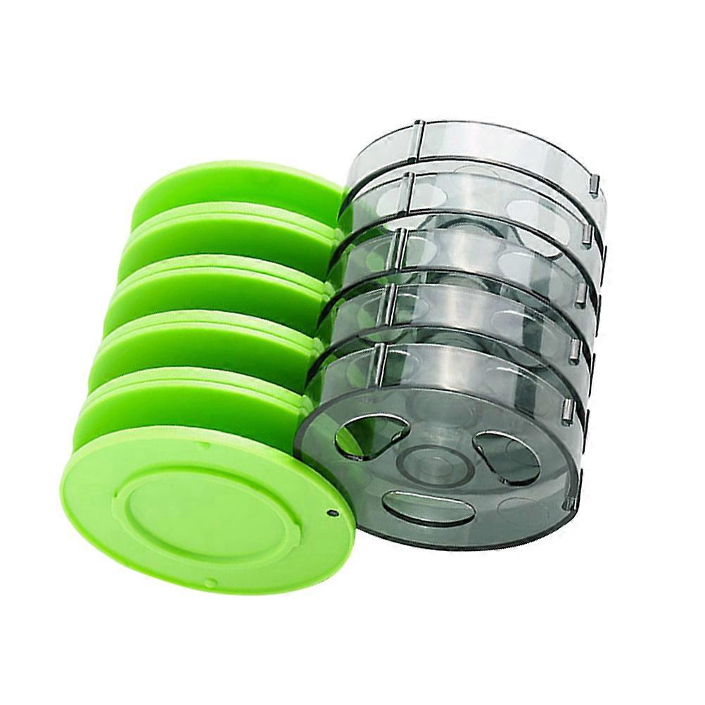 Fish Line Winding Tool Round Bobbin For Friends Who Like Fishing With 2.8X2.8X2.8In Silicone 1Pack
