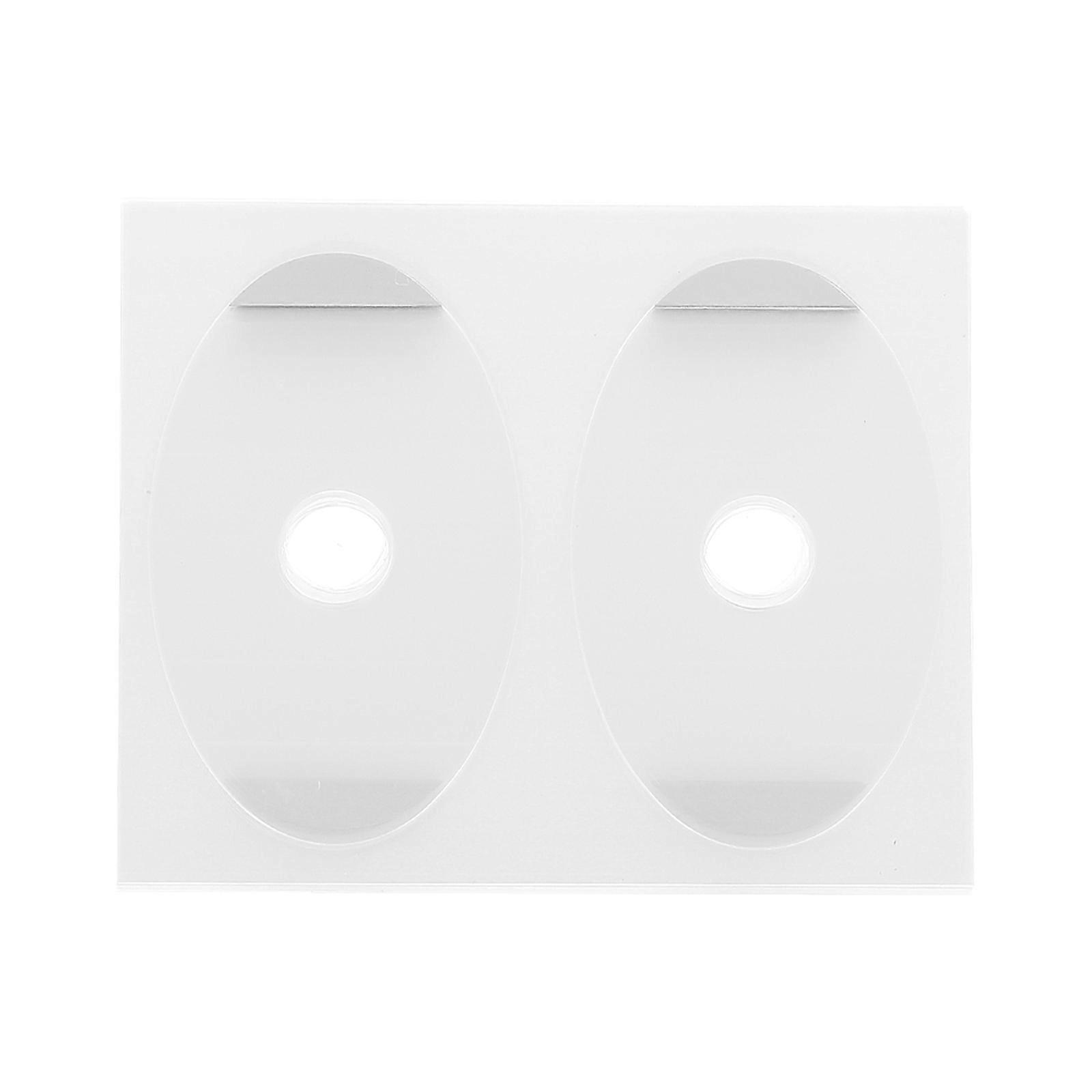 White Protective Stickers for Glasses Use Made of PE with Excellent Durability and Practicality 200pcs