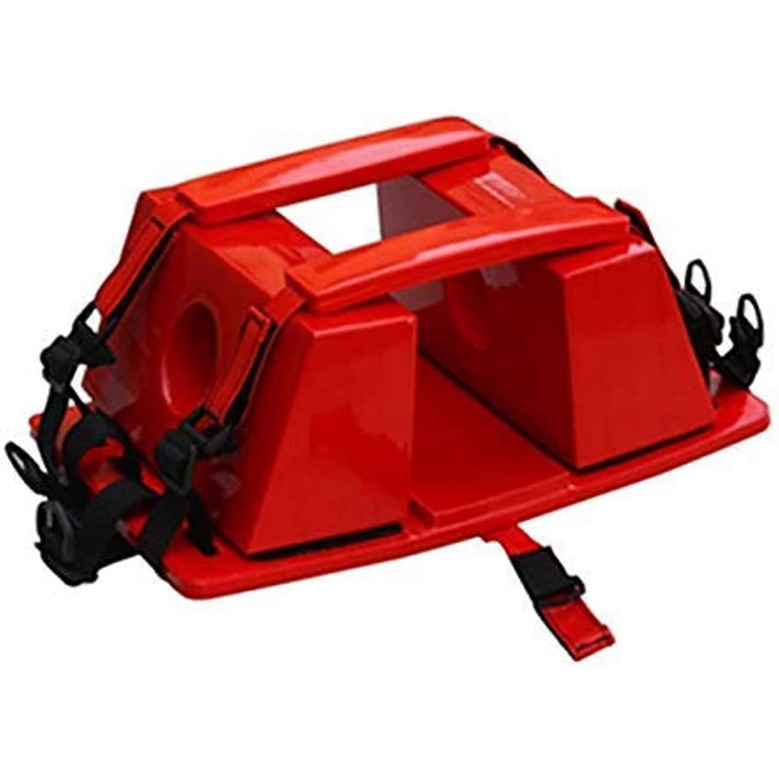 Head Fixation with Straps, Reusable Emergency Head Protection Holder, Universal First Aid Rescue Stretcher and X-ray Head Holder