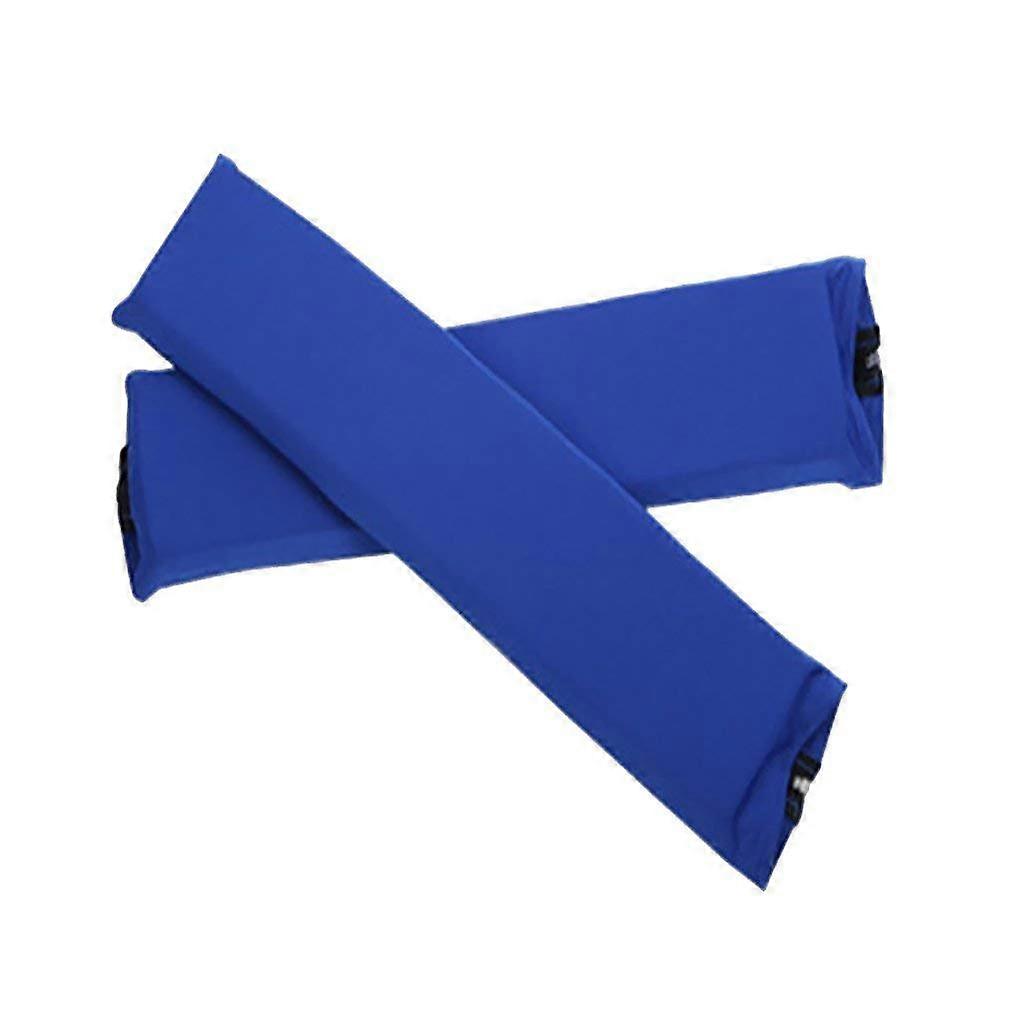 Pair Zip Arm Rest Arm Rest Cover Cushion Pads Elbow, Navy Blue