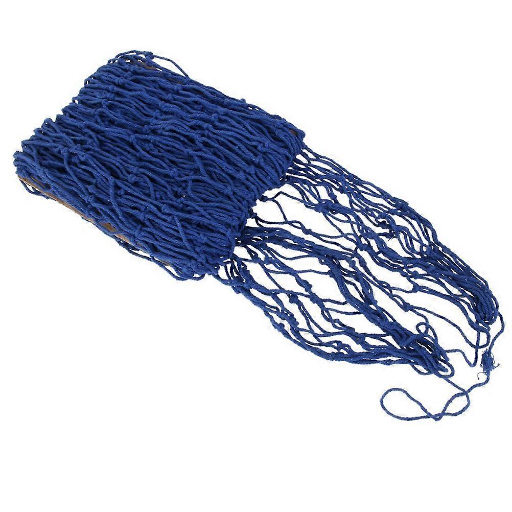 Mediterranean Style Nautical Decorative Fishing Net for Decor 1Pcs Blue