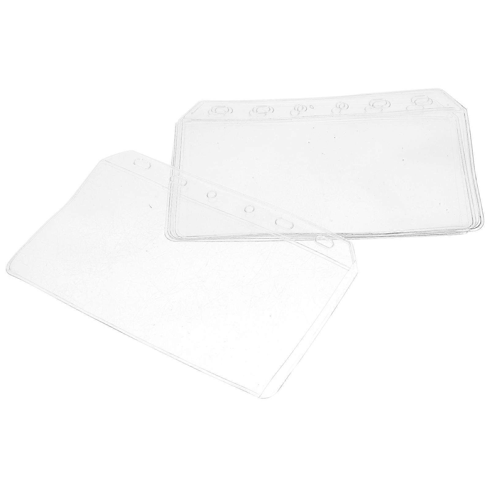 5 Pcs Binder Pockets Refill Bags Lightweight Document Wallets for Office, School, and Travel – Stylish Organization Solution