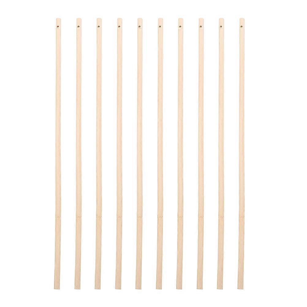 Wooden Lantern Sticks 10pcs Handheld Poles for Crafts, Festivals, DIY Lantern Handles for Easy Carrying and Repairs