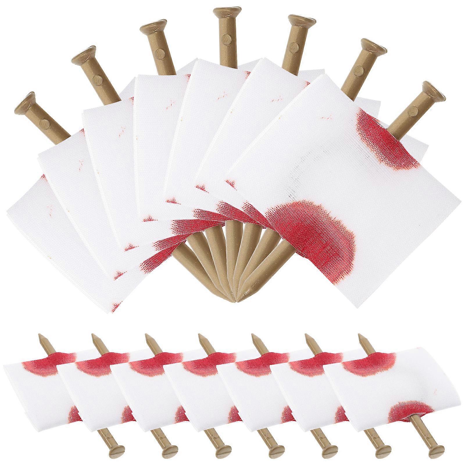 Finger-Shaped Halloween Prank Tool 22Pcs For Friends And Children Appalling Design With White Fabric And Iron