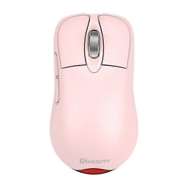 Tri-Mode Wireless Gaming Mouse Wireless Charging Pink