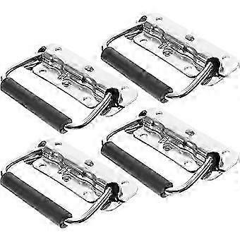 Cabinet Folding Handle Door Handle Spring Type Pull Down StainlSteel Cabinet Handle