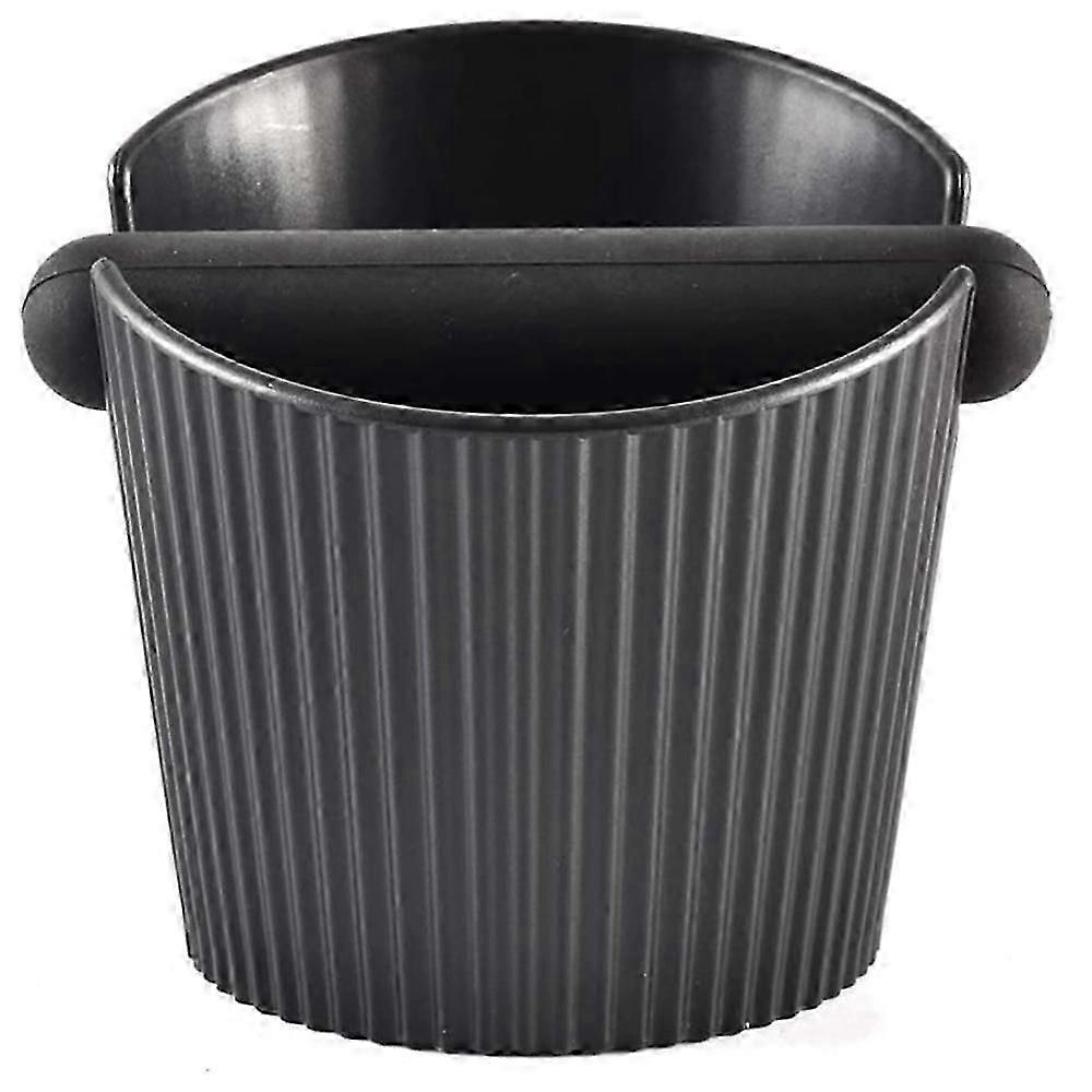 Sturdy Espresso Knock Box with Removable Bar - British Kitchen Essential