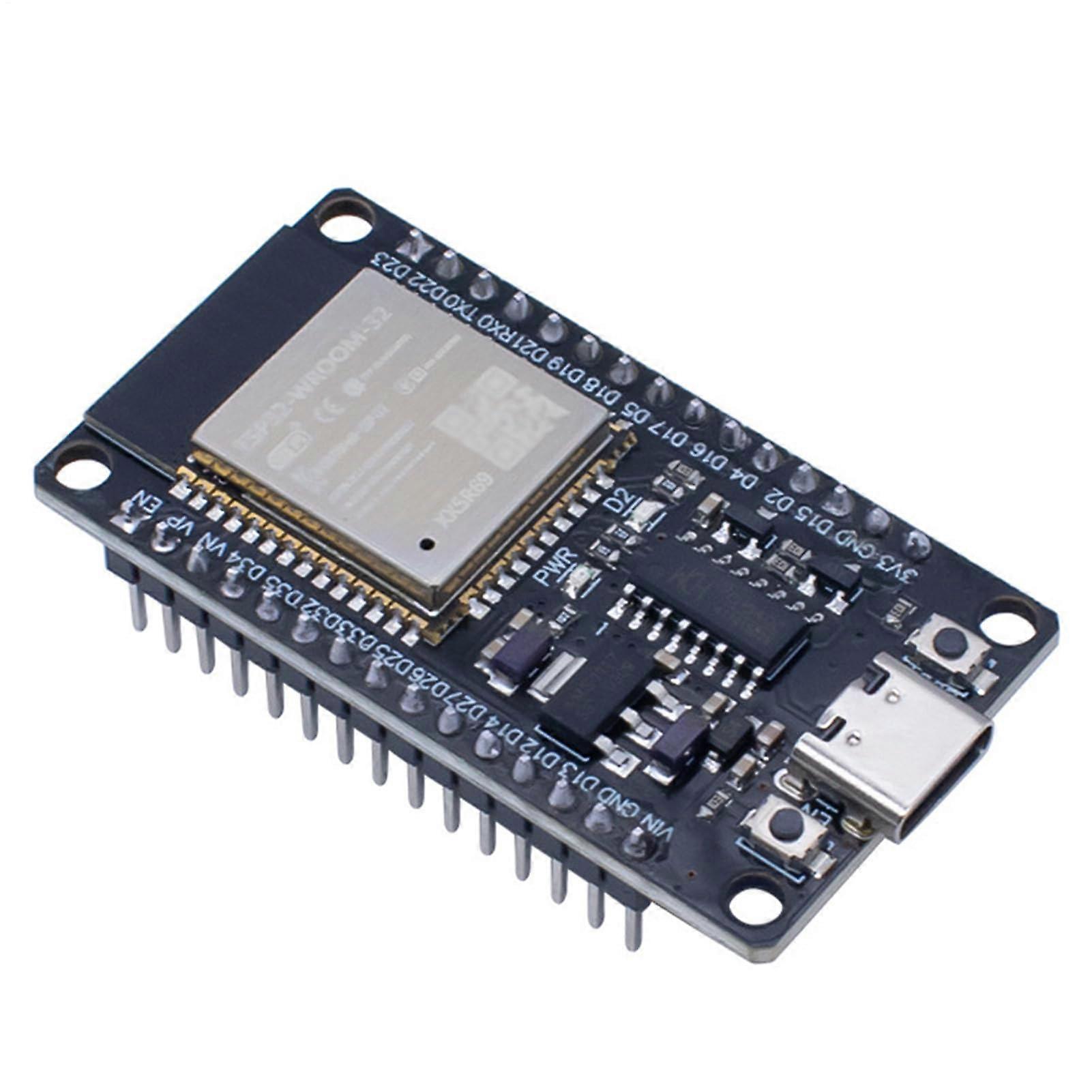 Esp32 Module Board, Esp-32 Development Board with 2.4GHz WiFi Microcontroller for IoT Projects and Camera Solutions