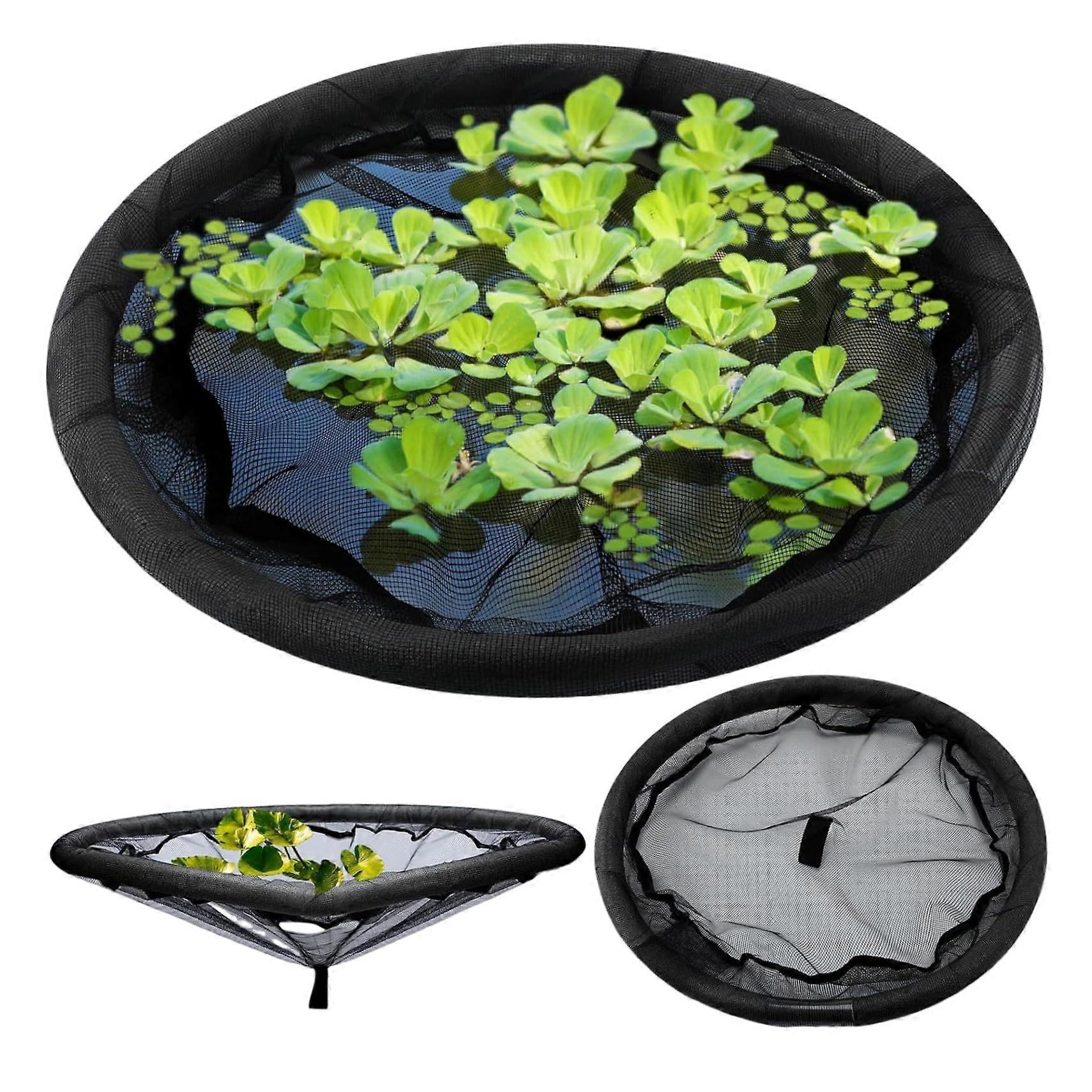 Floating Flora Fish Barrier 31.5' Fine Mesh Pond Corral with Lifting Ring Ref: 9513