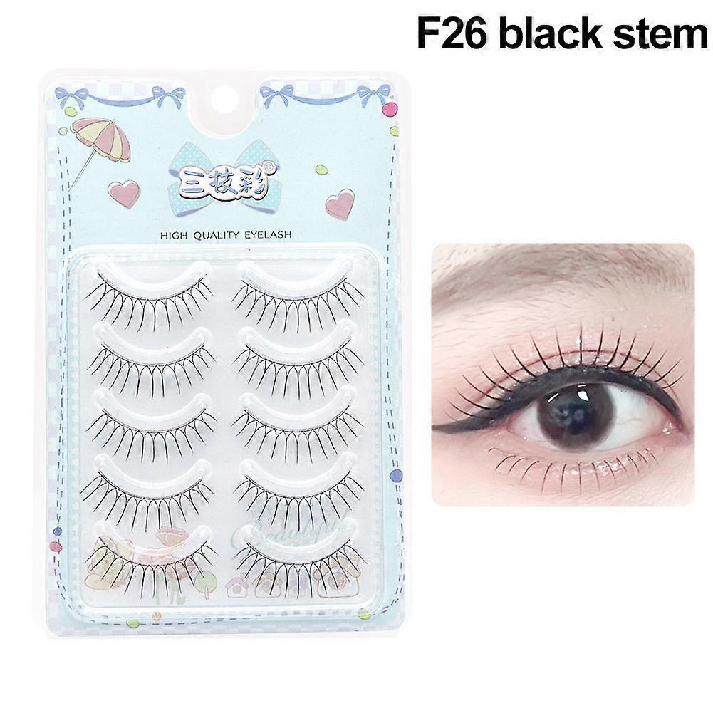 False Eyelashes U Shape Full Strip, Eyelashes for Enlarging Your Eyes Naturally