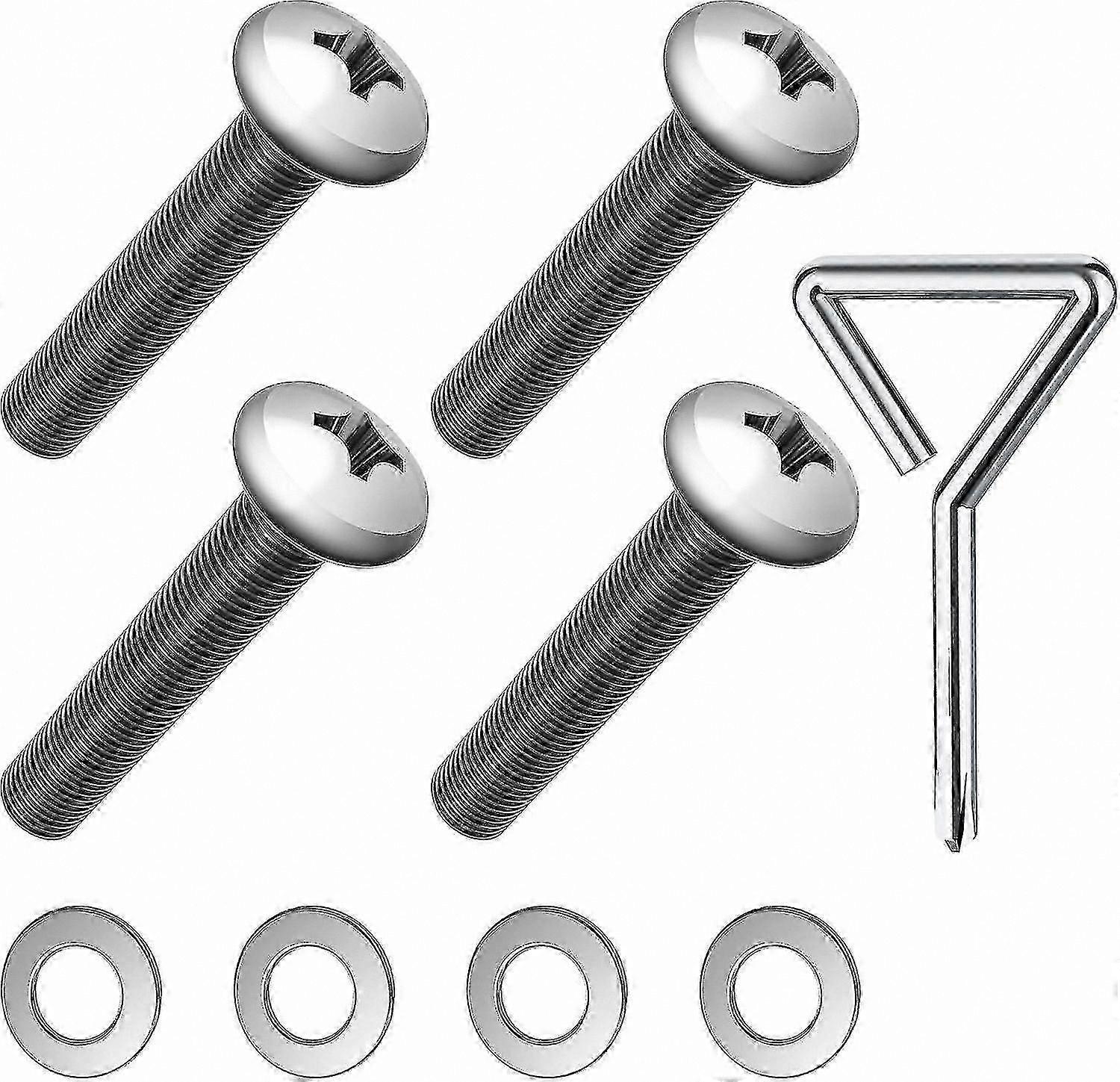 M8 Television Wall Mount Bolts, 45mm Length for Secure Installation