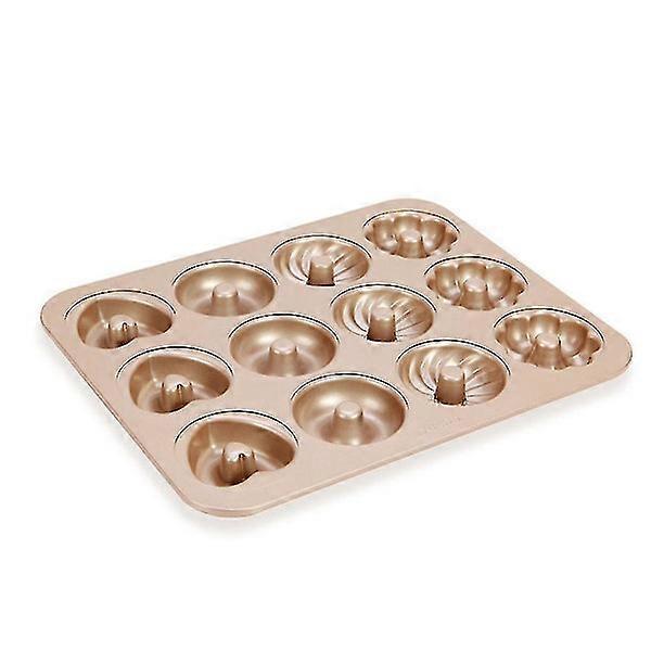 12 cavity non-stick 4 different pattern mould
