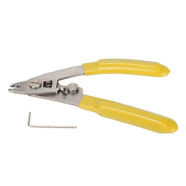 Fiber Stripper High Safety Precision Operation Portable 3 Hole Cable Stripper Tool for Working Technicians Electricians