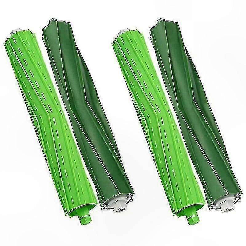 Replacement Main Brush Set for Robot Vacuum Cleaners, 4-Pack-Compatible with i7 i3 E5 E6 Models