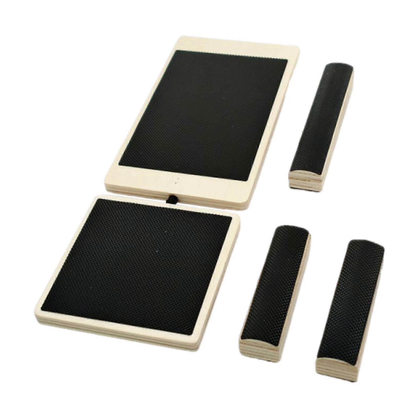 Single Balance Board Wooden Slant Training Tool For Calf Stretching And Plantar Fasciitis