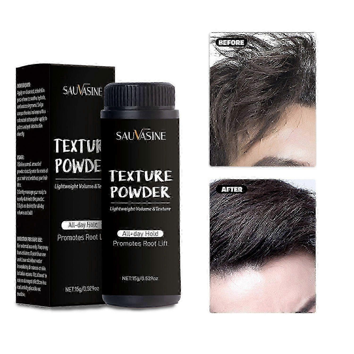 Styling Volume Powder for Soft, Fluffy Hair - 15g Root Lifting Texture Powder