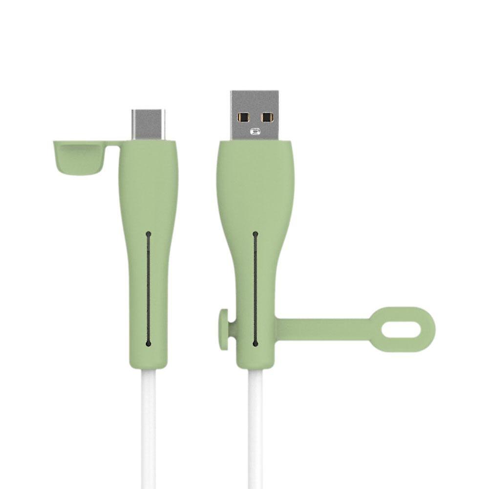Lightweight Silicone Phone Cable Sleeves for Apple and Android