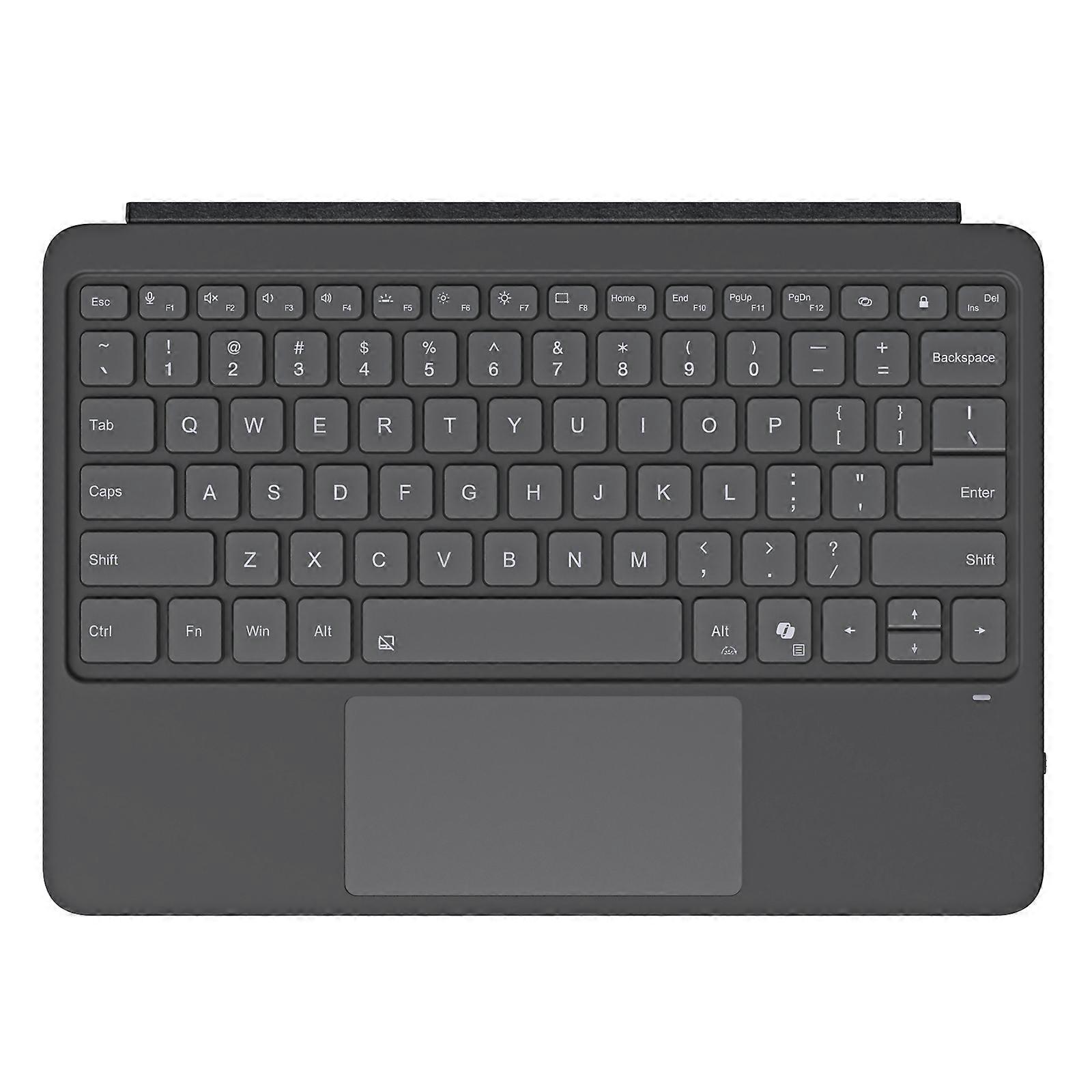 TKdaddy For Microsoft Surface Pro 12inch DUX DUCIS CK Pro Series Magnetic Keyboard Touchpad with Backlit Dark Grey