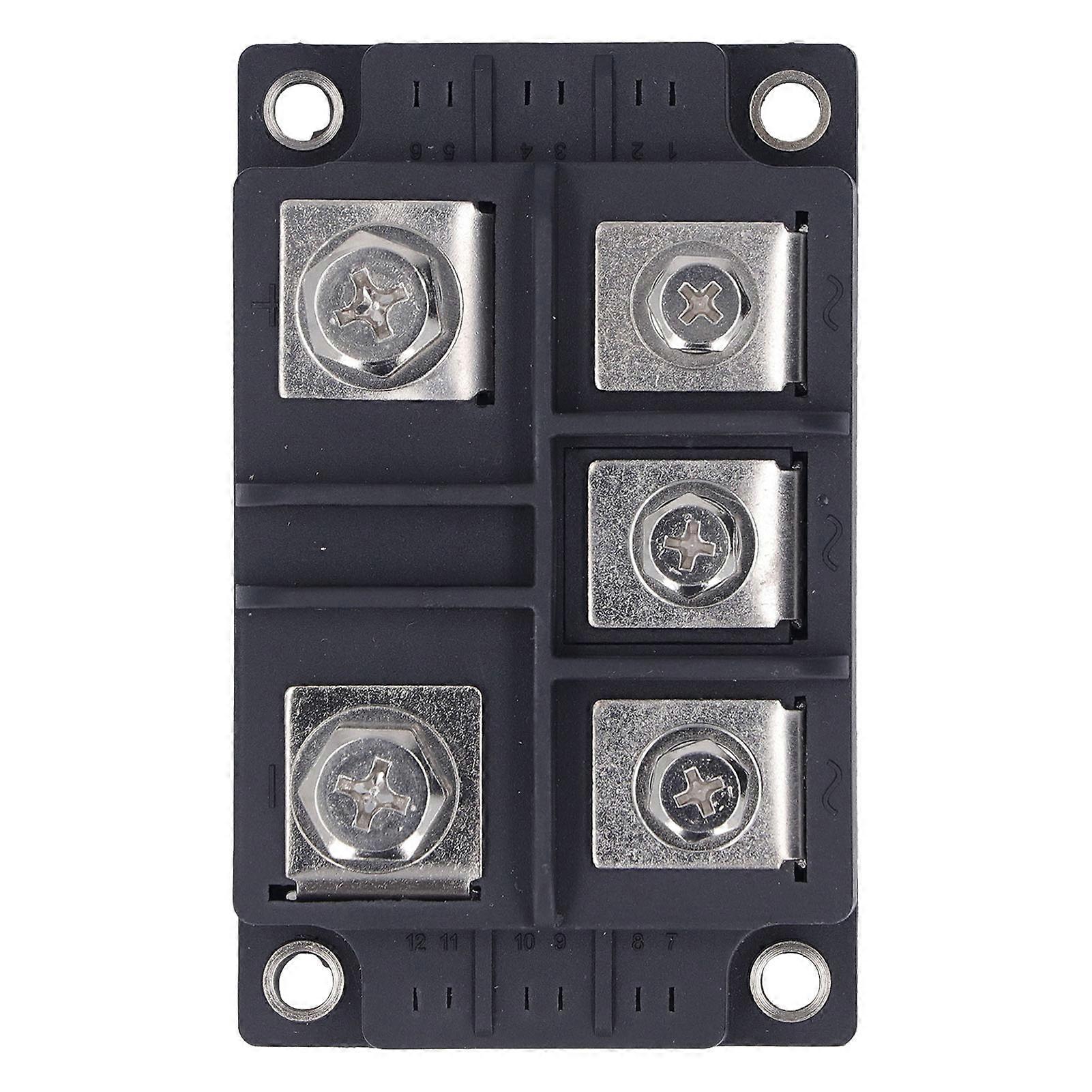 300A 1600V 3 Phase Bridge Rectifier Power Module with Fast Heat Dissipation and 5 Terminals High Current Diode Rectifier