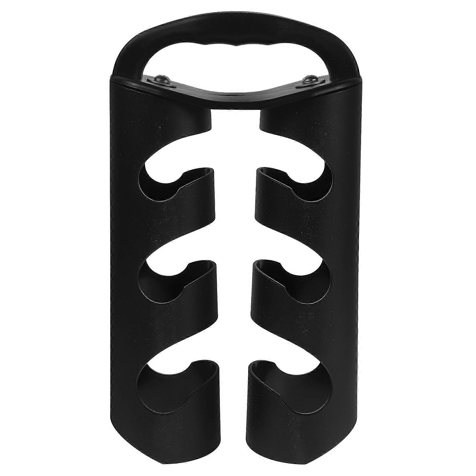 It sounds like you're describing a **compact dumbbell rack** made from **sturdy plastic**, designed for **home gym use** with an **elegant