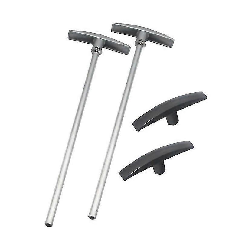 For 2pcs Rv Waste Valve Extension Tubes9 Inch Long Rv Sewer Hose Kit Rv Sewer Valve Handle