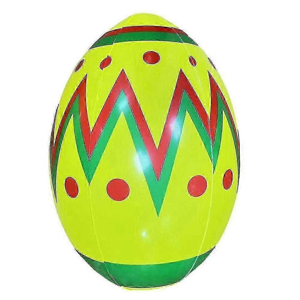 2025 Easter Decorations Easter 60cm Outdoor Easter Inflatable Decorated Ball Giant Easter Inflatable Ball Easter Courtyard Decorations