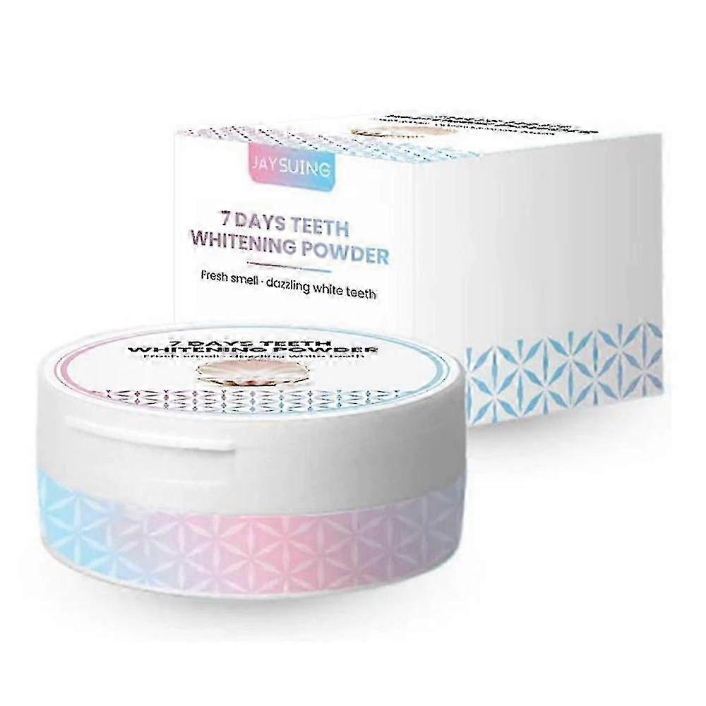 7 Days Teeth Whitening Powder Whitening Tooth Powder Active Whitening Ingredients Effectively Remove Tartar