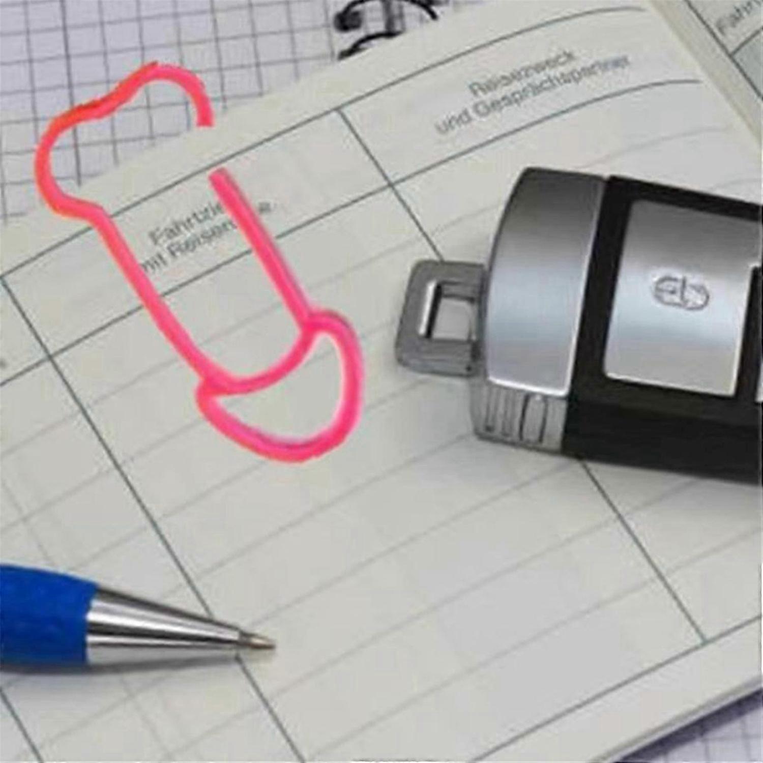 5PCS Book Clip of the Century Funny Book Marks and Reading Accessory