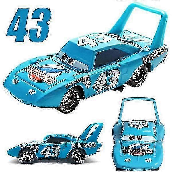 2025 Disney Cars No.43 Dinoco The King Diecast Car Toys Boys Kids Gifts Collection