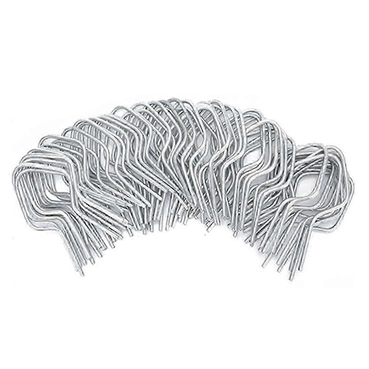 100 Pcs Gauge Galvanized Steel Fence Ties Fit for Fence Posts, T-Post Metal Fence Wire,Fast Chain L
