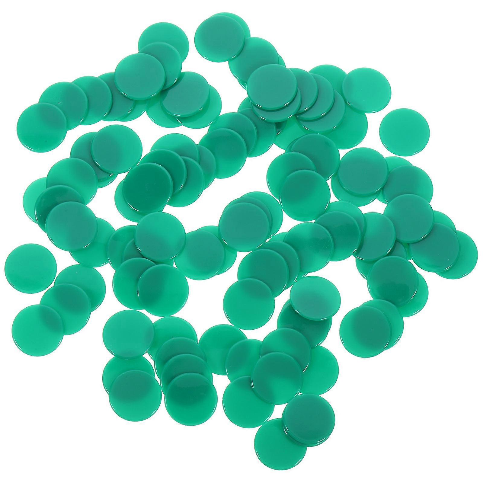 Plastic Counting Chips Markers For Children Families 100Pcs