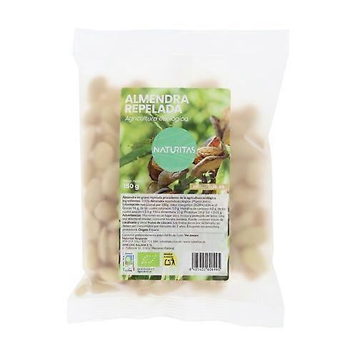 Organic raw blanched almonds 150 g