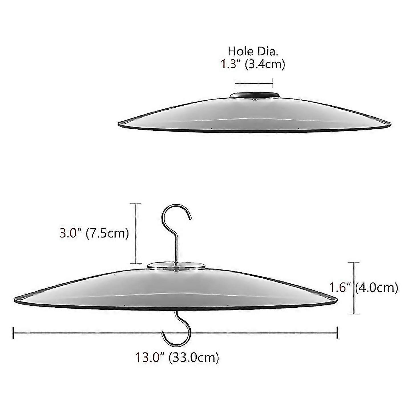For Glass Squirrel Baffle For Bird Feeders
