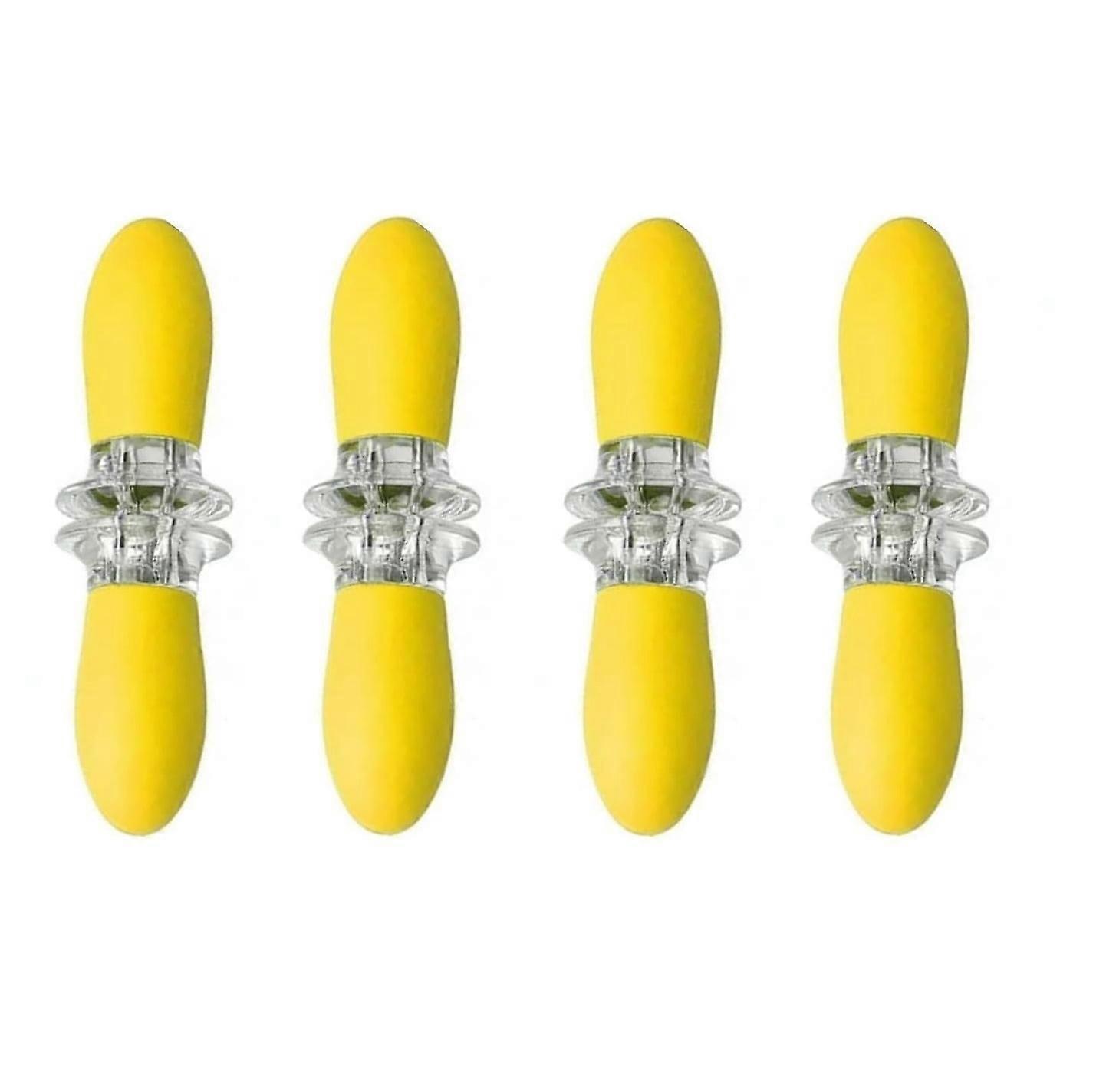 Corn Holders 4 Pairs - Interlocking Design - Large Handle Pin Grips for BBQ, Picnics, Camping, Home Cooking & Parties