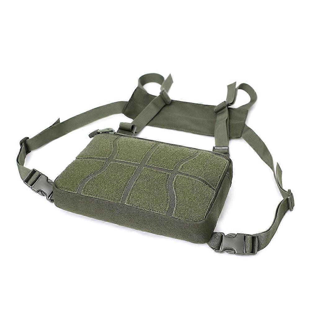 Multifunctional Chest Pack for Tool Storage 1Pcs Dark Green Harness Bag