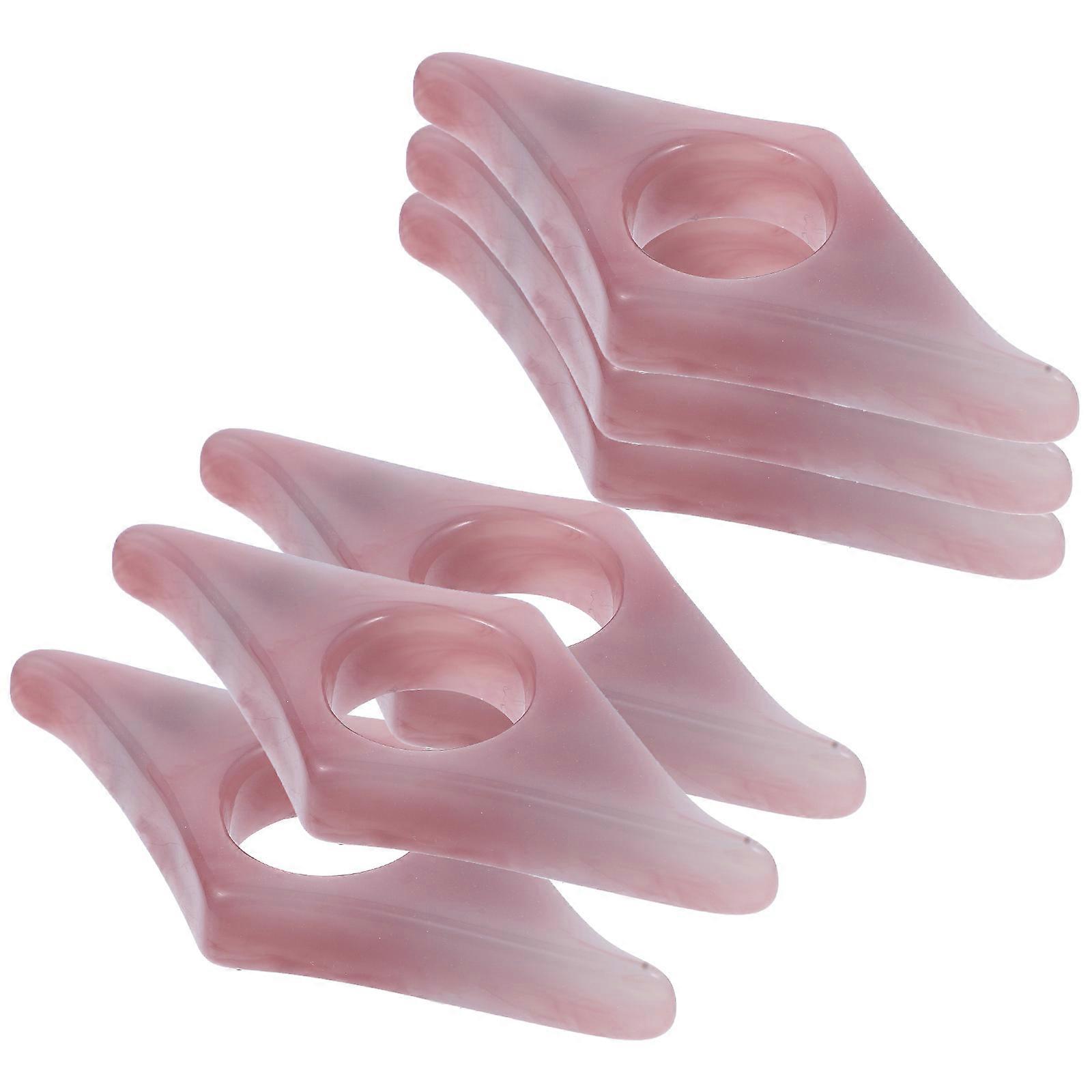 Reading Thumb Book Page Holder Made of Resin 12Pcs Set Purple