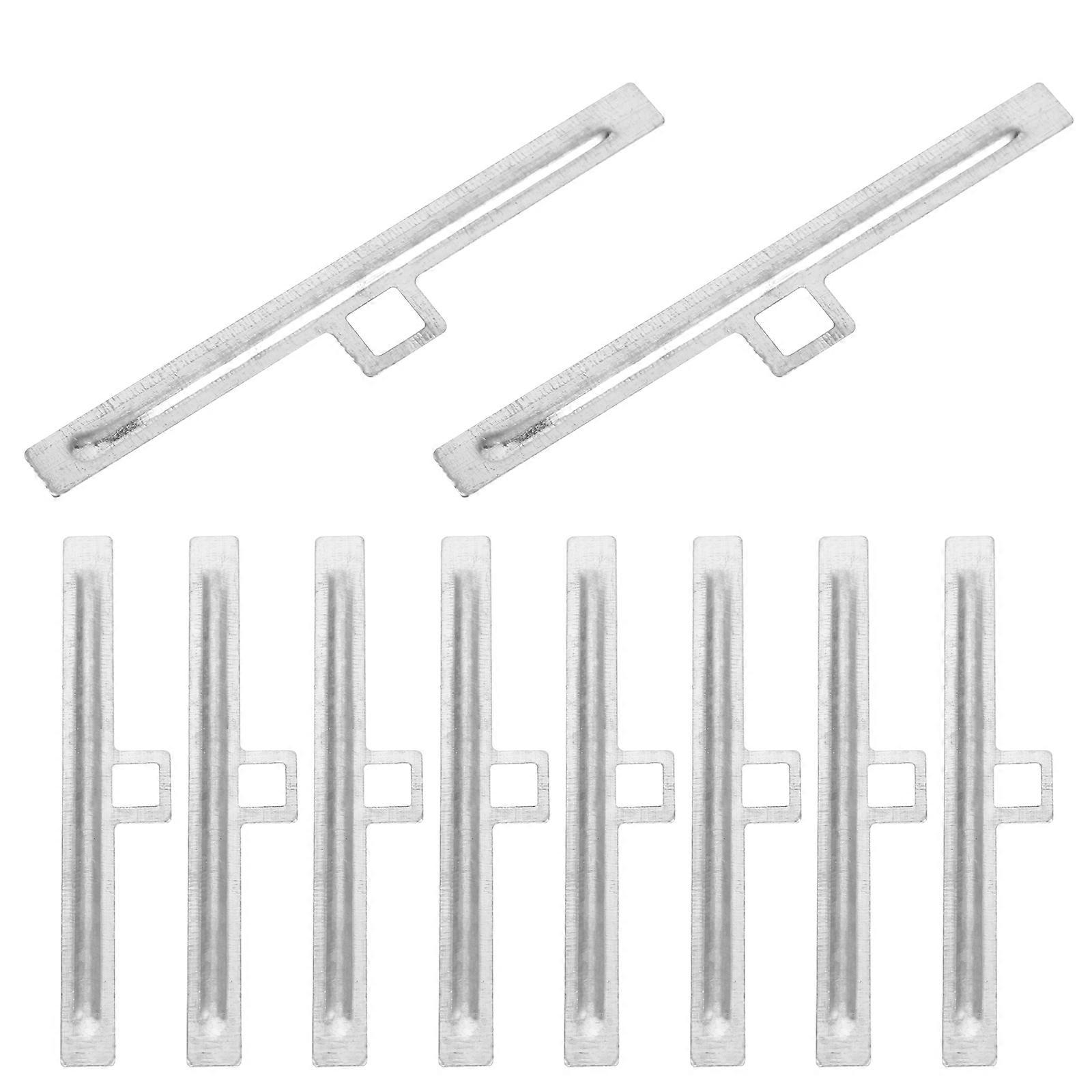 Vertical Blind Repair Tabs for Blind 50Pcs Metal Silver Replacement