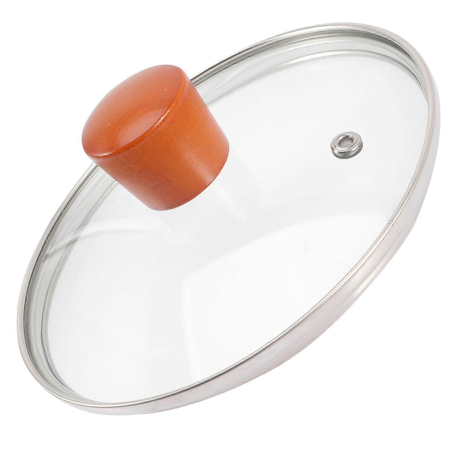 Universal Pot Lid For Kitchen Cooking With Transparent Cover And Square Shape For 3Pcs Fresh-Keeping And Sealing